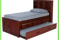 Twin Size Bed With Trundle And Drawers Twin Size Bed With Trundle And Drawers