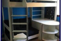 White Bunk Bed With Desk And Sofa White Bunk Bed With Desk And Sofa