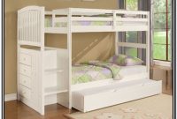 White Bunk Beds With Stairs And Trundle White Bunk Beds With Stairs And Trundle