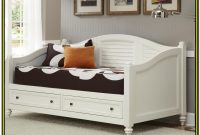 White Twin Daybed With Trundle And Storage Drawers White Twin Daybed With Trundle And Storage Drawers