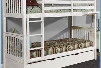 White Twin Over Twin Bunk Bed With Trundle White Twin Over Twin Bunk Bed With Trundle