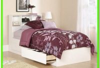 White Wood Twin Bed With Drawers White Wood Twin Bed With Drawers