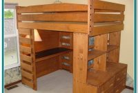 Wooden Loft Bed With Desk And Dresser Wooden Loft Bed With Desk And Dresser