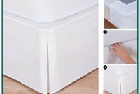 18 Inch Split Corner Bed Skirt 18 Inch Split Corner Bed Skirt