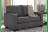 Ashley Furniture Alliston Leather Queen Sleeper Sofa In Gray Ashley Furniture Alliston Leather Queen Sleeper Sofa In Gray