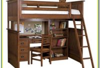 Bunk Bed Desk Combo Plans Bunk Bed Desk Combo Plans