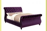 California King Upholstered Sleigh Bed California King Upholstered Sleigh Bed