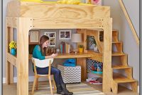 Diy Loft Bed With Desk Plans Free Diy Loft Bed With Desk Plans Free