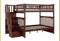 Full Over Full Bunk Bed With Staircase Full Over Full Bunk Bed With Staircase