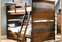 Full Over Full Bunk Bed With Trundle And Stairs Full Over Full Bunk Bed With Trundle And Stairs