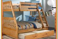 Full Over Full Bunk Bed With Trundle Plans Full Over Full Bunk Bed With Trundle Plans