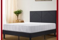 Granrest 14 Dura Metal Faux Leather Platform Bed Frame King Granrest 14 Dura Metal Faux Leather Platform Bed Frame King