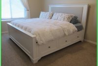 King Bed Frame With Storage Drawers King Bed Frame With Storage Drawers