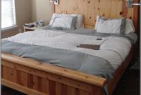 King Size Farmhouse Bed With Storage Plans King Size Farmhouse Bed With Storage Plans