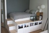 King Size Storage Bed Diy King Size Storage Bed Diy