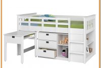 Low Loft Bed With Storage And Desk Low Loft Bed With Storage And Desk