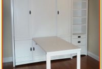 Queen Murphy Bed With Desk Diy Queen Murphy Bed With Desk Diy