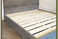 Reclaimed Wood Bed Frame Diy Reclaimed Wood Bed Frame Diy