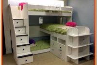 Triple Bunk Bed With Storage Steps Triple Bunk Bed With Storage Steps