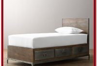 Twin Bed With Storage Drawers On Both Sides Twin Bed With Storage Drawers On Both Sides