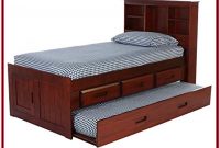 Twin Trundle Bed With Storage Drawers Twin Trundle Bed With Storage Drawers