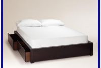 Bed Frame With Drawers Queen Plans Bed Frame With Drawers Queen Plans