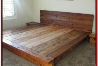 Diy King Platform Bed Frame Plans Diy King Platform Bed Frame Plans