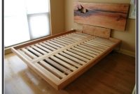 Diy King Size Platform Bed With Storage And Headboard Diy King Size Platform Bed With Storage And Headboard