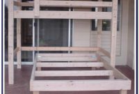 Full Size Loft Bed Building Plans Full Size Loft Bed Building Plans
