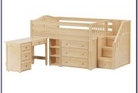 Full Size Loft Bed With Stairs And Storage Full Size Loft Bed With Stairs And Storage