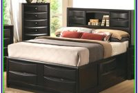 Full Size Platform Bed With Bookcase Headboard Full Size Platform Bed With Bookcase Headboard