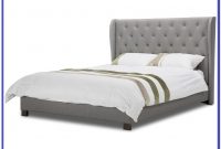 Grey Upholstered Bed Frame Queen Grey Upholstered Bed Frame Queen