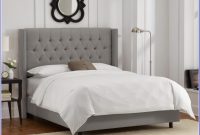 Grey Upholstered Bed Frame Single Grey Upholstered Bed Frame Single