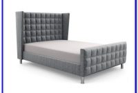 Grey Upholstered Bed Frame Super King Grey Upholstered Bed Frame Super King