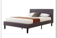 Grey Upholstered Platform Bed Full Grey Upholstered Platform Bed Full