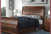 King Platform Bed Frame Real Wood King Platform Bed Frame Real Wood