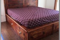 King Size Bed Platform With Drawers Plans King Size Bed Platform With Drawers Plans