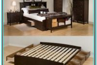 King Size Platform Bed Frame With Headboard King Size Platform Bed Frame With Headboard