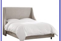 Light Grey Velvet Upholstered Bed Light Grey Velvet Upholstered Bed