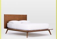 Mid Century King Upholstered Platform Bed Mid Century King Upholstered Platform Bed