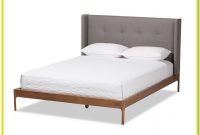 Mid Century Platform Bed King Walnut Mid Century Platform Bed King Walnut