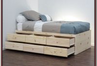 Platform Bed With Drawers Without Headboard Platform Bed With Drawers Without Headboard