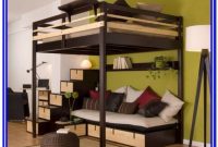 Queen Size Loft Bed With Desk For Adults Queen Size Loft Bed With Desk For Adults