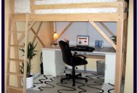Queen Size Loft Bed With Desk Plans Queen Size Loft Bed With Desk Plans