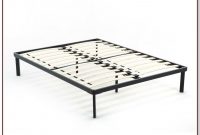 Queen Size Metal Platform Bed Frame With Wood Slats Queen Size Metal Platform Bed Frame With Wood Slats