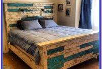 Rustic Wood Bed Frame Diy Rustic Wood Bed Frame Diy