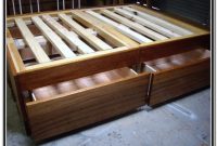 Storage Bed Frame Queen Plans Storage Bed Frame Queen Plans