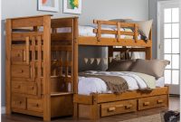 Twin Bunk Bed With Staircase Twin Bunk Bed With Staircase