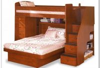 Twin Bunk Bed With Stairs Plans Twin Bunk Bed With Stairs Plans