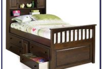 Twin Captains Bed With Storage Drawers Twin Captains Bed With Storage Drawers